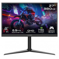 Ecran Gaming Gameon Midnight Pro Series GOMP27QHD380IPS 27'' QHD 380Hz Fast IPS Noir en Tunisie