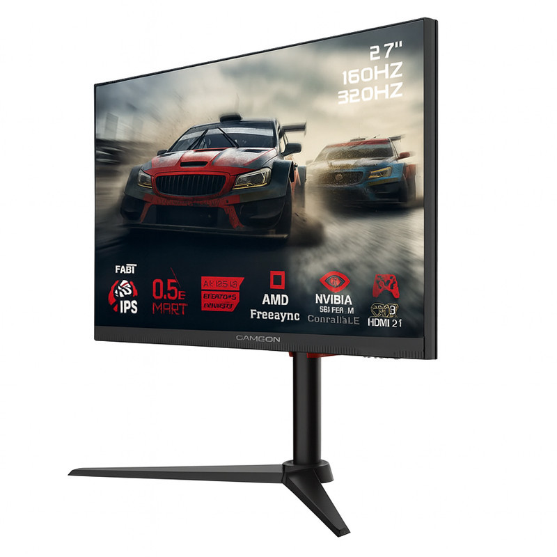 Ecran Gaming Gameon Switch X Series GOSX27B 27'' 4K UHD 160 Hz / FHD 320 Hz 4K 160Hz Fast IPS Noir en Tunisie