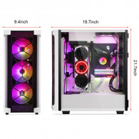 Boitier Gaming Segotep Phoenix T1 E-ATX Noir En Tunisie