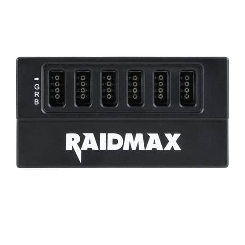 Controleur Raidmax MX-642 ARGB Noir en Tunisie