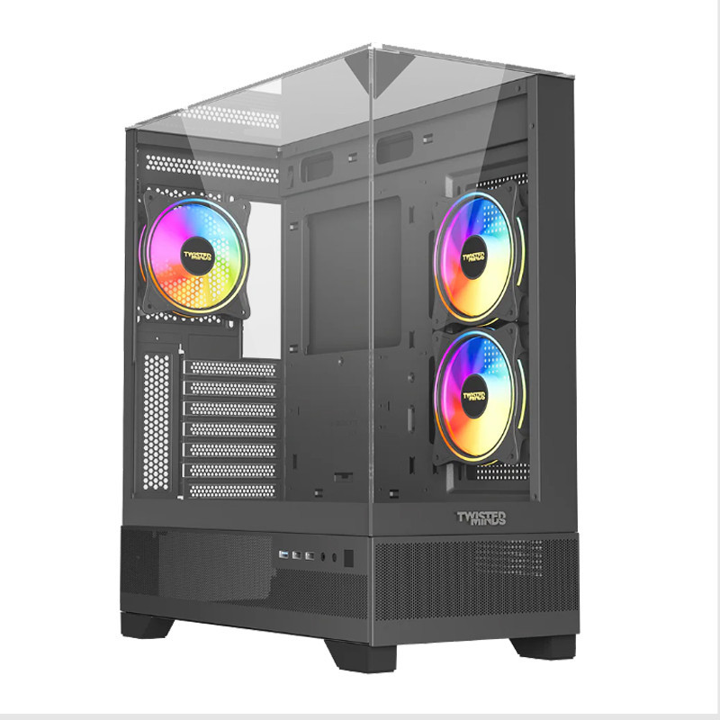 Boitier Gaming Twisted Minds DarkPulse TM-XL290-B Mini Tower Noir en Tunisie