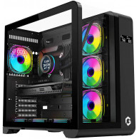 Boîtier gaming Gameon Go Infinity Elite Moyen tour ARGB Noir en Tunisie