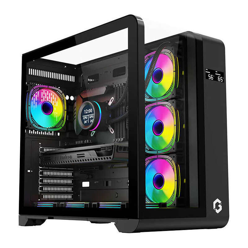 Boîtier gaming Gameon Go Infinity Elite Moyen tour ARGB Noir en Tunisie