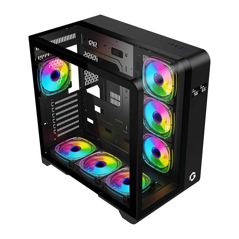 Boîtier gaming Gameon Go Infinity Elite Moyen tour ARGB Noir en Tunisie