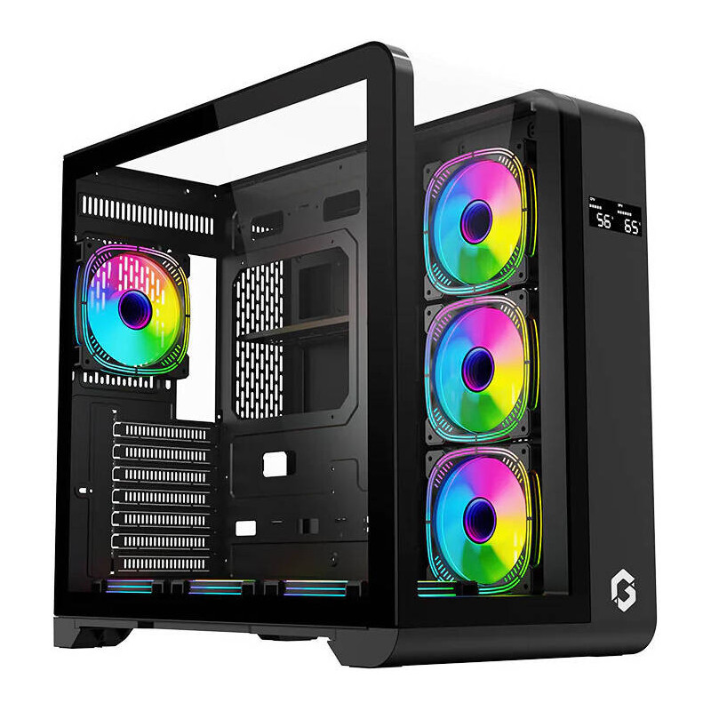 Boîtier gaming Gameon Go Infinity Elite Moyen tour ARGB Noir en Tunisie