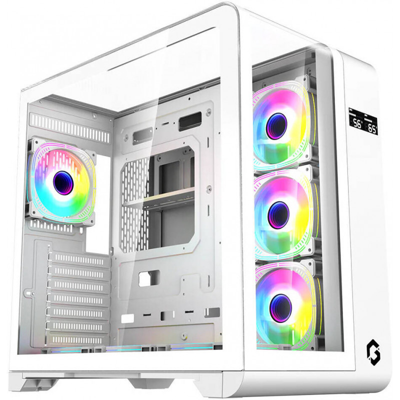 Boîtier gaming Gameon Go Infinity Elite Moyen tour ARGB Blanc en Tunisie