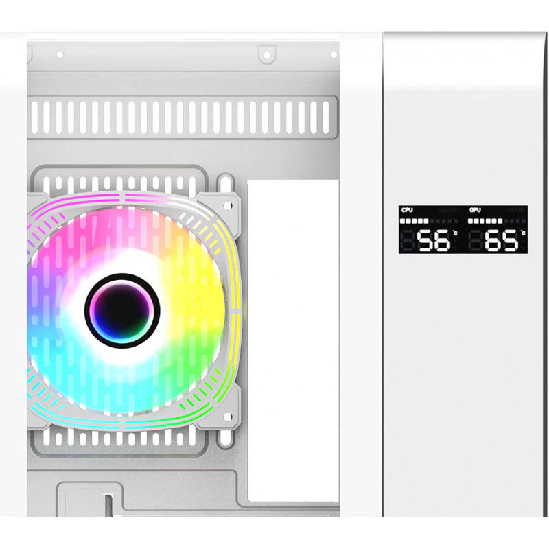 Boîtier gaming Gameon Go Infinity Elite Moyen tour ARGB Blanc en Tunisie