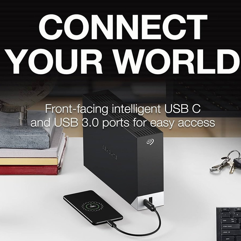 Disque Dur Externe Seagate One Touch Hub 18To USB 3.0 Noir en Tunisie