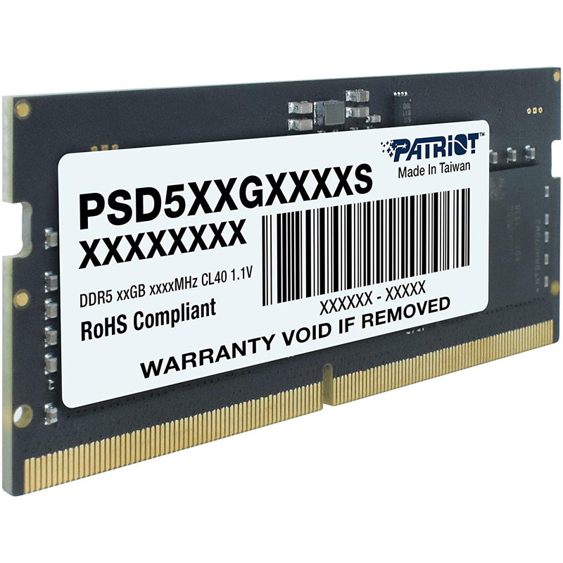 Barrette Mémoire Patriot Signature 16Go DDR5 5600Mhz en Tunisie