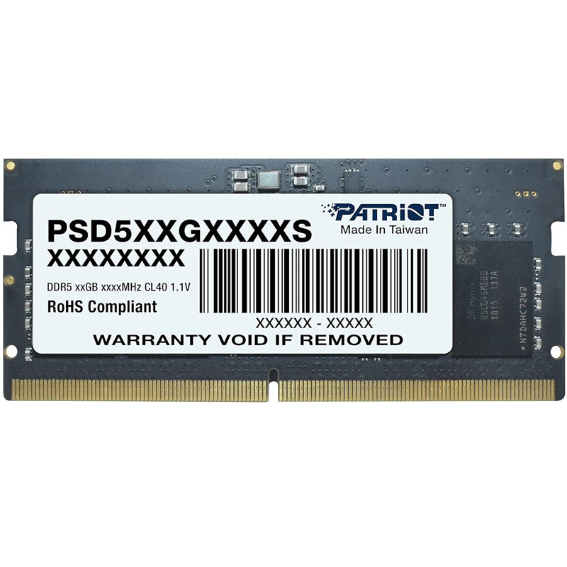 Barrette Mémoire Patriot Signature 16Go DDR5 5600Mhz en Tunisie