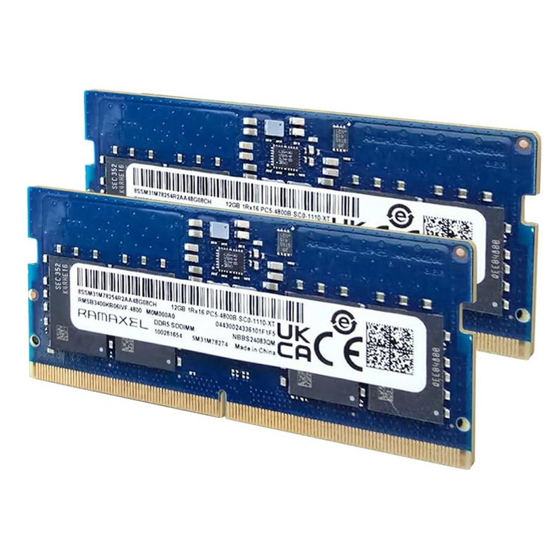 Barette Mémoire Ramaxel 12Go DDR5 4800MHz En Tunisie