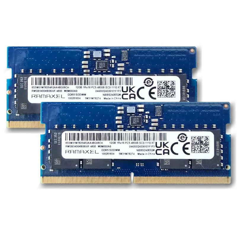 Barette Mémoire Ramaxel 12Go DDR5 4800MHz En Tunisie