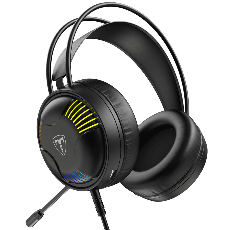 Micro Casque Gaming T-Dagger Reforge T-RGH218 RGB Noir en Tunisie