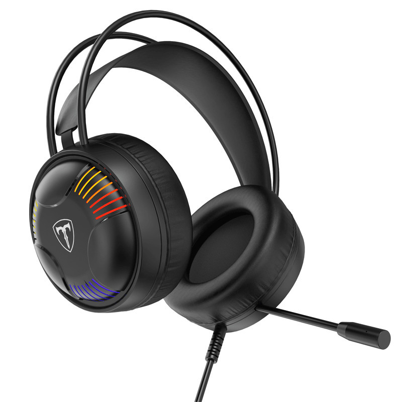 Micro Casque Gaming T-Dagger Reforge T-RGH218 RGB Noir en Tunisie