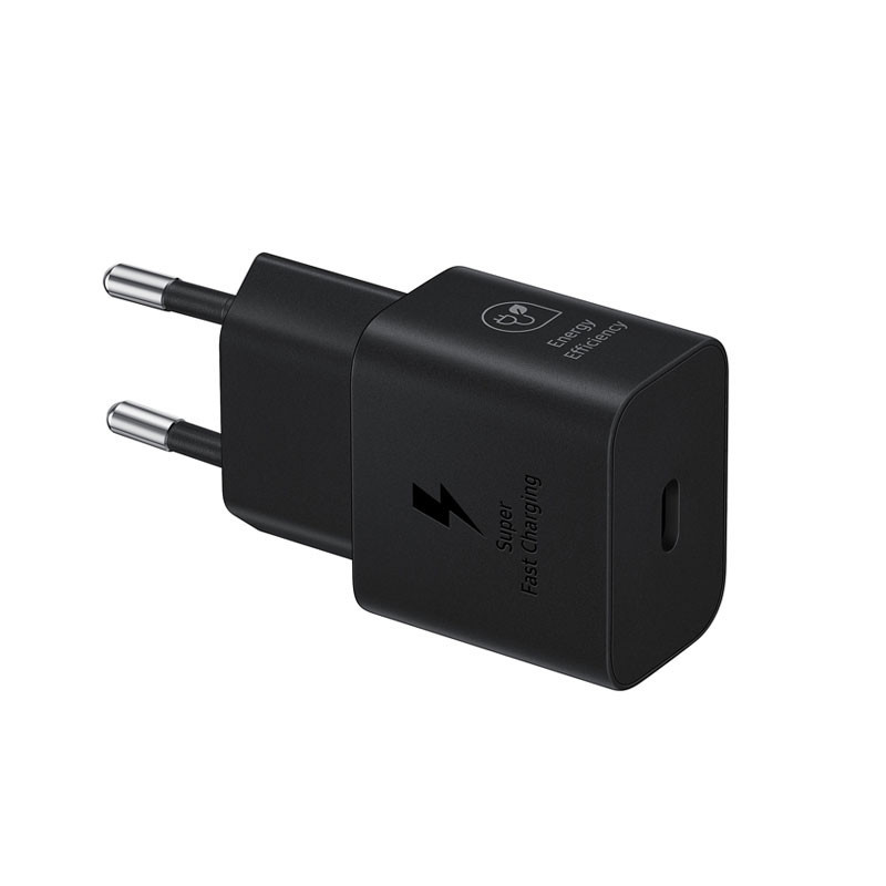 Adaptateur Samsung Ultra-Rapide 25W Type C Noir En Tunisie