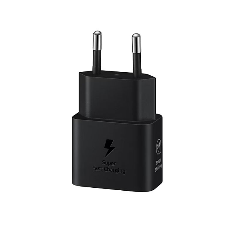 Adaptateur Samsung Ultra-Rapide 25W Type C Noir En Tunisie