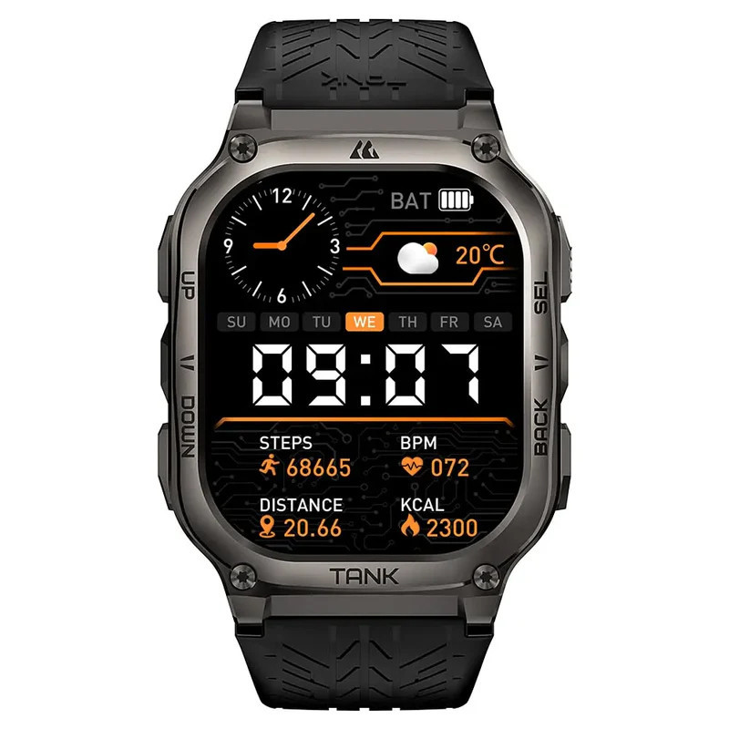 Smart  Watch Kospet Tank M3  Noir En Tunisie
