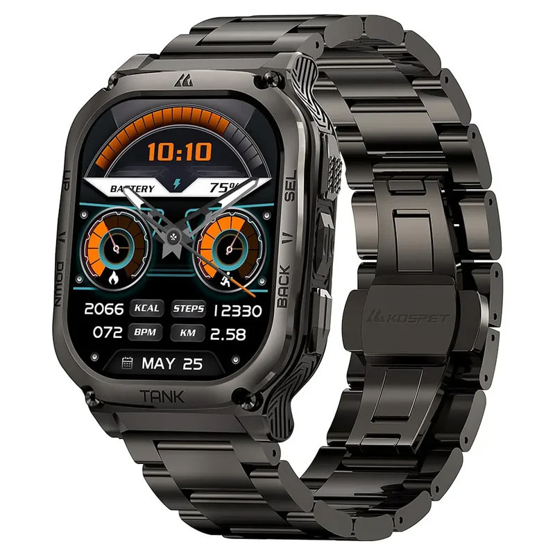 Smart  Watch Kospet Tank M3  Noir En Tunisie