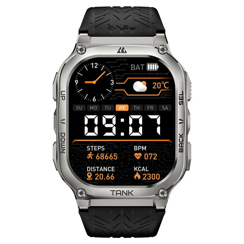 Smart  Watch Kospet Tank M3  Noir En Tunisie