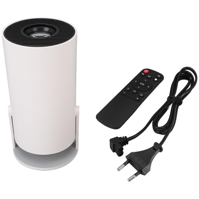 Vidéo Projecteur Gaming 4K Avec 2 Manettes Wifi Blanc en Tunisie