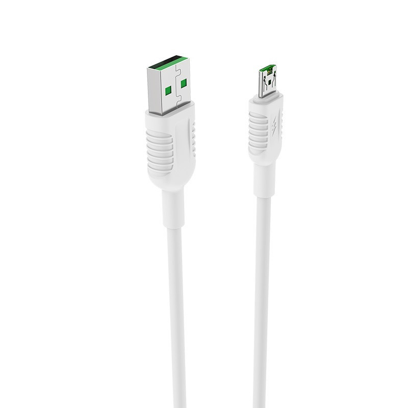 Câble Chargeur Borofone BX33 Micro-USB Blanc en Tunisie