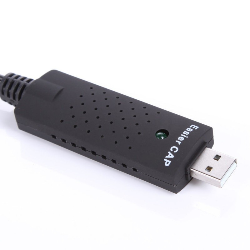 Clé D'acquisition EasyCAP Video-Audio USB + 3RCA Noir en Tunisie