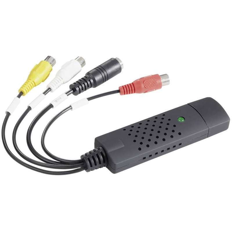 Clé D'acquisition EasyCAP Video-Audio USB + 3RCA Noir en Tunisie