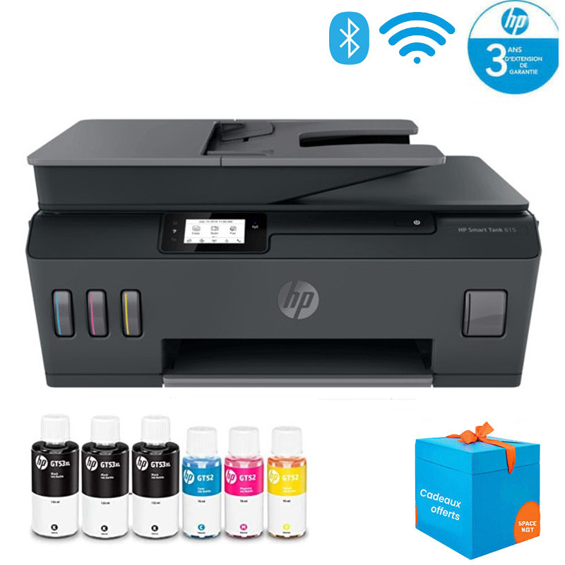 Imprimante HP 615 Smart Tank 4en1 Couleur en Tunisie