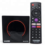 Box TV Android Sambox KM40 PRO 4K 2G 16G Noir