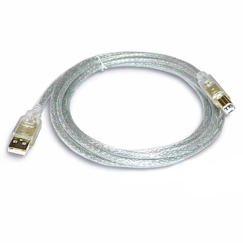 Cable Imprimante USB 2M Gris en Tunisie