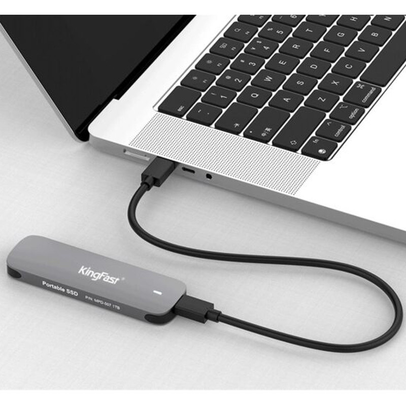Disque Dur Externe SSD KingFast MPD007 1To Gris en Tunisie