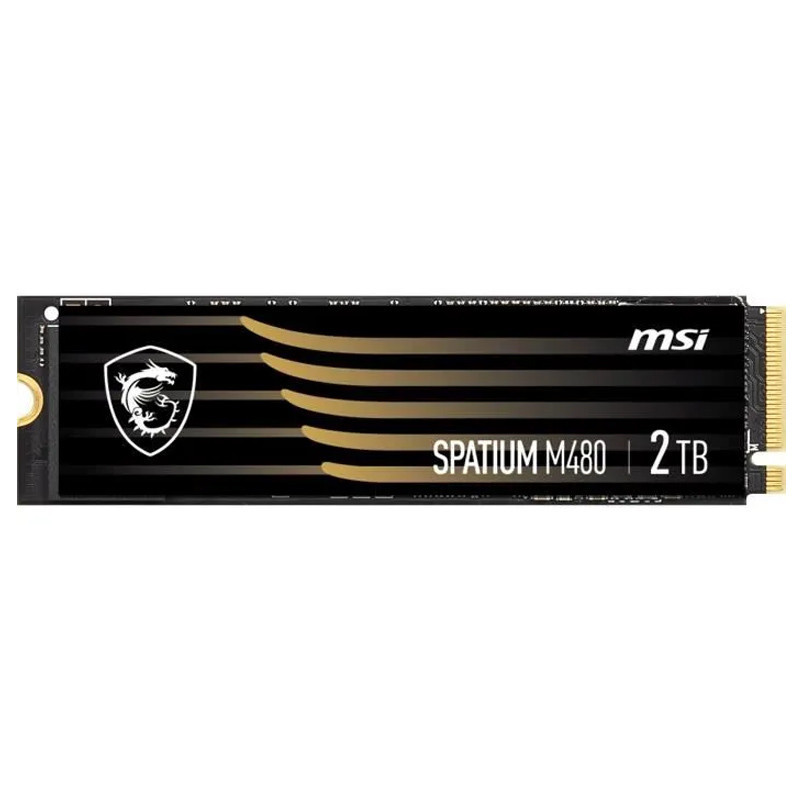 Disque Dur SSD Interne MSI Spatium M480  Play 2To NVMe M.2 En Tunisie