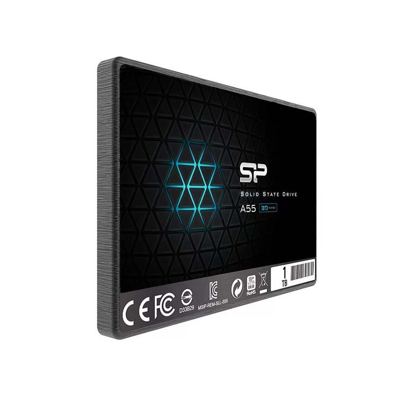 Disque Dur Interne SSD Silicon Power A55 1To SSD 2.5" (SP001TBSS3A55S25)