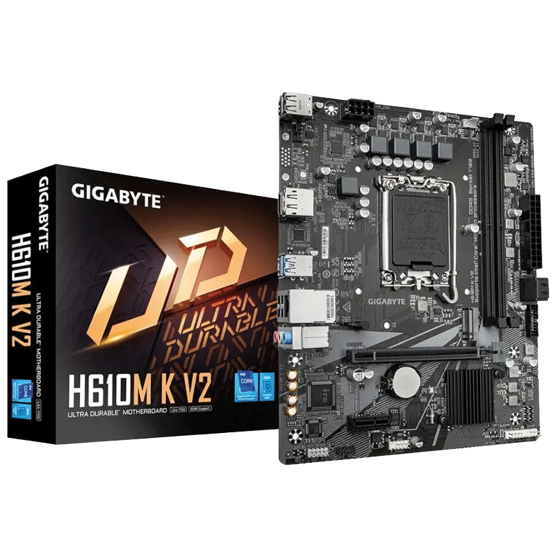 Carte Mère Gigabyte H610M K V2 LGA 1700 DDR4 en Tunisie
