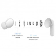 Ecouteurs Bluetooth Xiaomi Redmi Buds 5 Pro BT Blanc en Tunisie