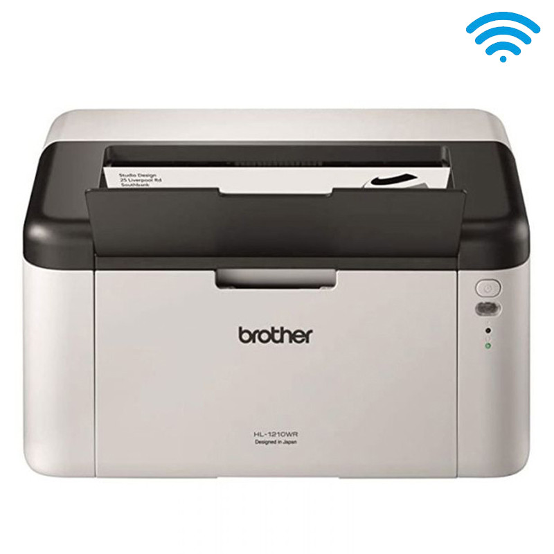 Imprimante Laser Brother HL-1210W Monochrome WI-FI Blanc (HL-1210W)