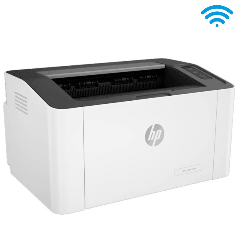 Imprimante HP 107W laser S-PRINT Monochrome Wifi - Blanc