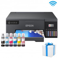Imprimante à Réservoir Intégré EPSON ECOTANK L8050 Couleur Wi-Fi - Noir (C11CK37403) en Tunisie