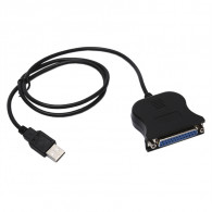 Cable Parallèle Pour Imprimante USB 2M Noir