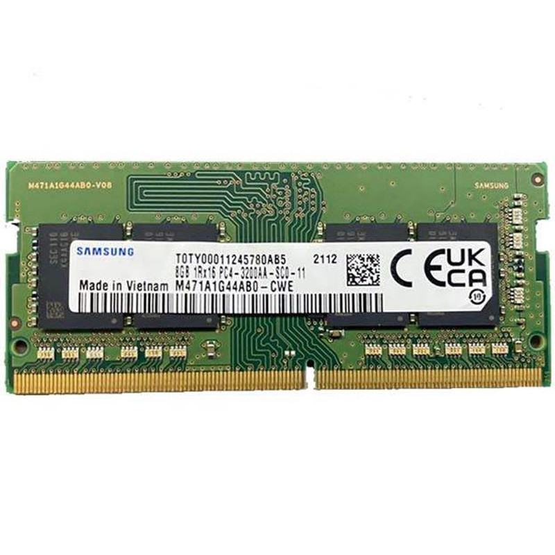 Barrette Mémoire Samsung 8Go DDR4 3200MHz SO-DIMM En Tunisie