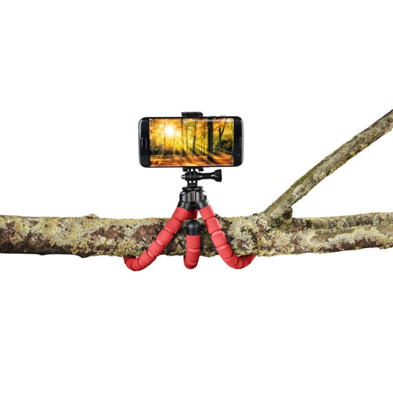 Trépied Flex pour smartphone et GoPro Hama 26 cm Rouge en Tunisie