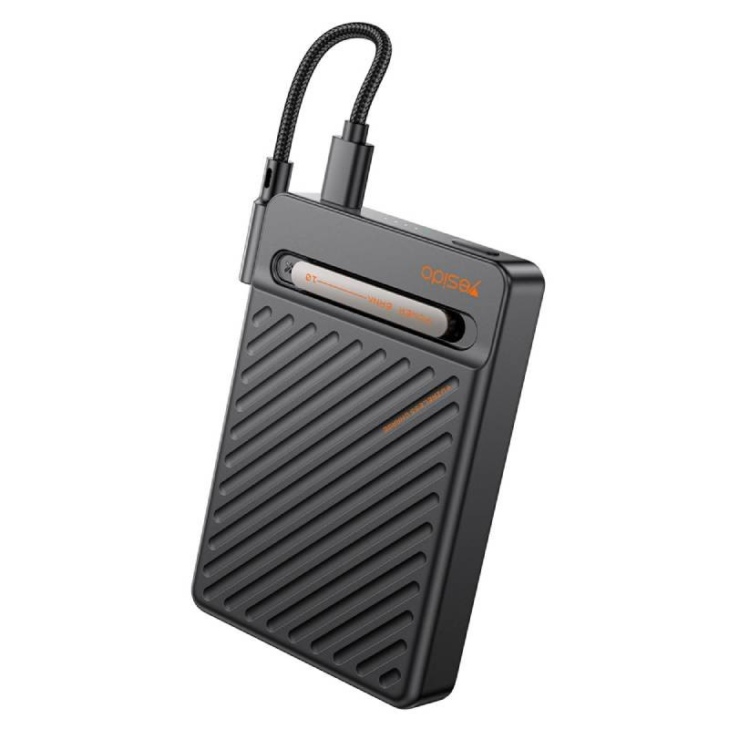 Power Bank Sans Fil Yesido YP78 10 000 mAh Noir En Tunisie