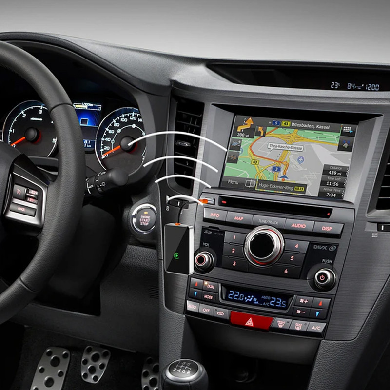 Adaptateur Sans Fil Pour Voiture Wiwu CP002 Silver En Tunisie