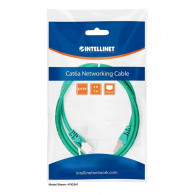 Cable Réseau Intellinet 350600 CAT6a S/FTP 1M Vert En Tunisie