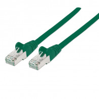Cable Réseau Intellinet 350600 CAT6a S/FTP 1M Vert