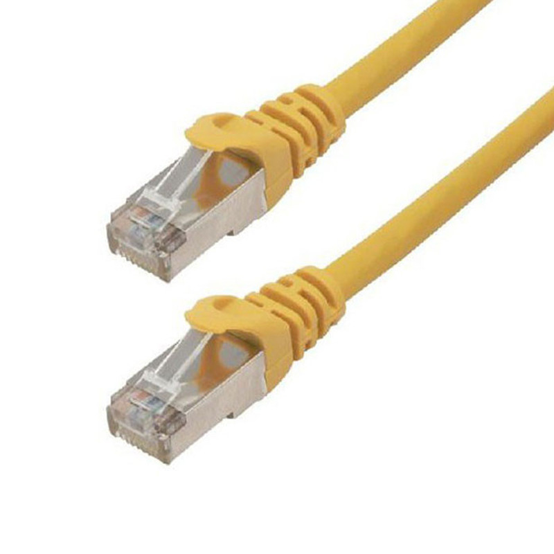 Cable Réseau Intellinet RJ45 Cat6 U/UTP 5M Jaune
