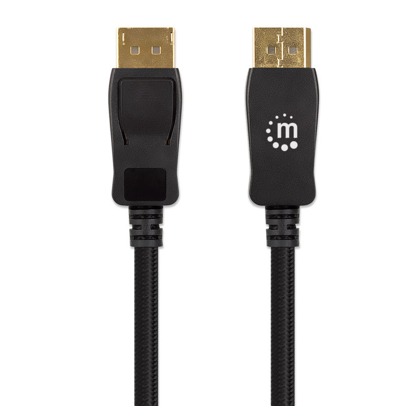 Câble DisplayPort Manhattan 353625 8K à 60Hz 2M Noir En Tunisie