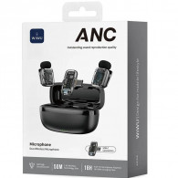 Microphone Sans fil Wiwu Professionnel Pour Smartphones Noir en Tunisie