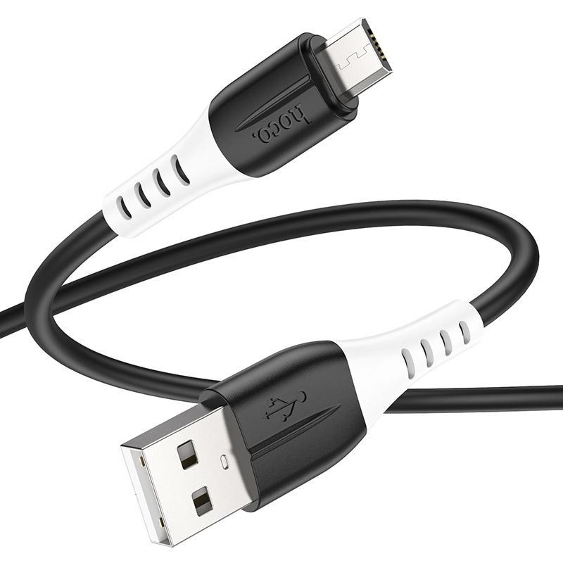 Câble Chargeur Hoco X82 Micro-USB Noir En Tunisie