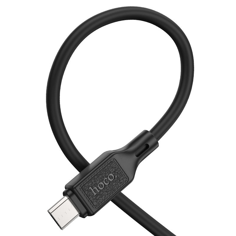 Câble Chargeur Hoco X90 Micro-USB Noir En Tunisie